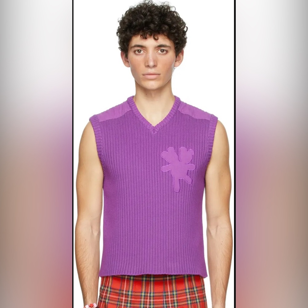 NWT Marc Jacob’s Heaven Ribbed Teddy Vest XS